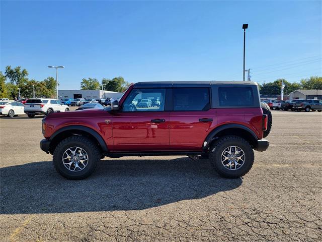 Photo of 2025 Ruby Red Metallic Tinted Clearcoat Ford Bronco