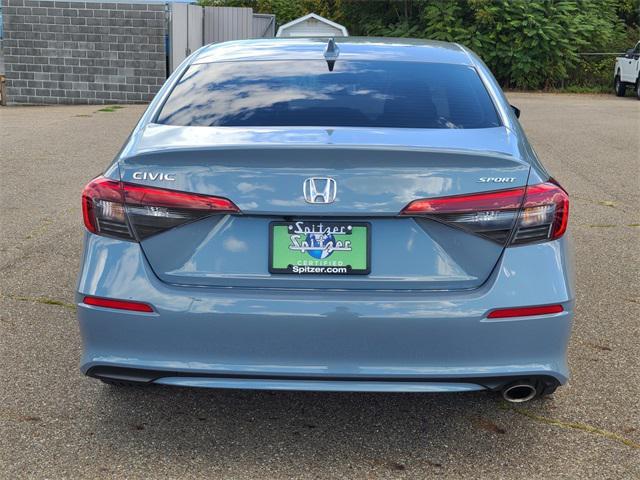 Photo of 2024 Aegean Blue Metallic Honda Civic
