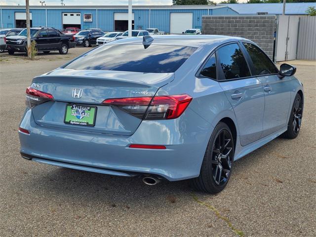 Photo of 2024 Aegean Blue Metallic Honda Civic