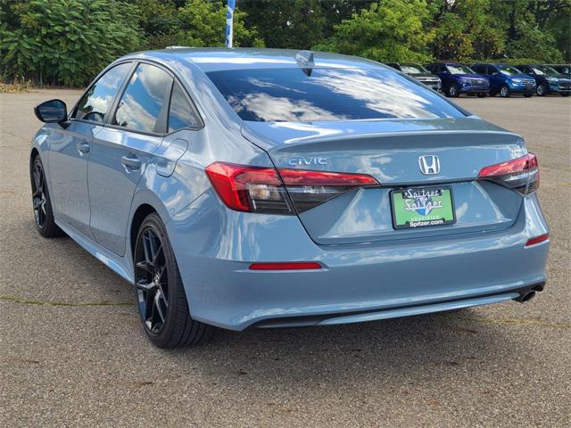 Photo of 2024 Aegean Blue Metallic Honda Civic
