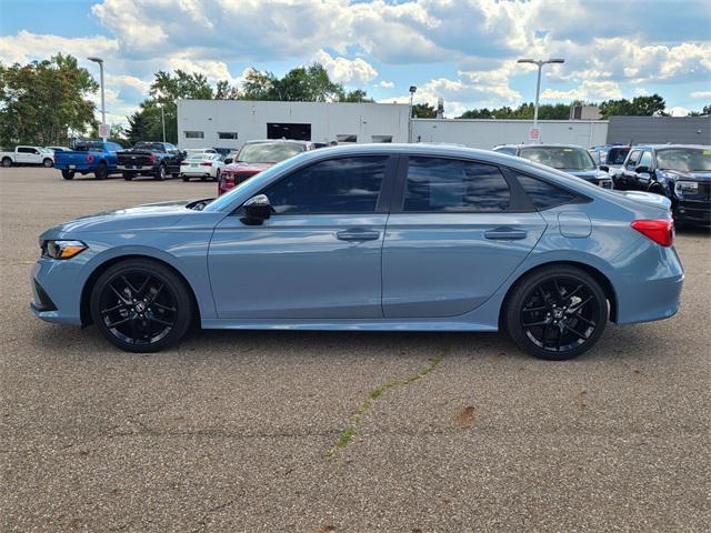 Photo of 2024 Aegean Blue Metallic Honda Civic