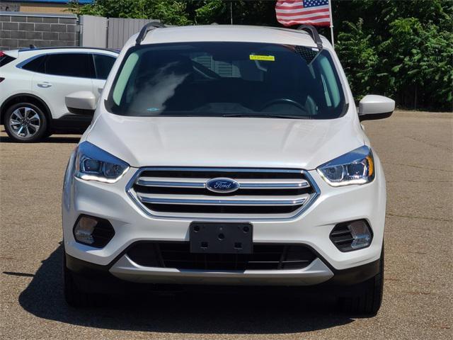 Photo of 2018 White Platinum Ford Escape