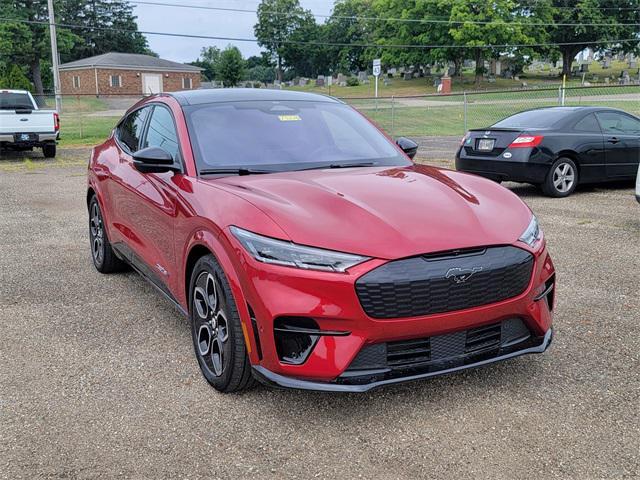 Photo of 2023 Rapid Red Metallic Tinted Clearcoat Ford Mustang Mach-E