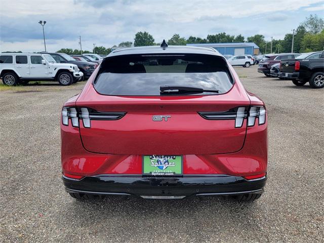 Photo of 2023 Rapid Red Metallic Tinted Clearcoat Ford Mustang Mach-E