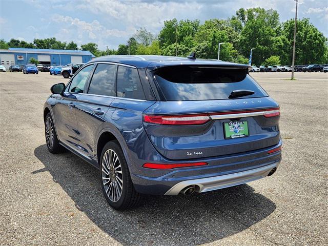 Photo of 2022 Ocean Drive Blue Metallic Tinted Clearciat Lincoln Corsair