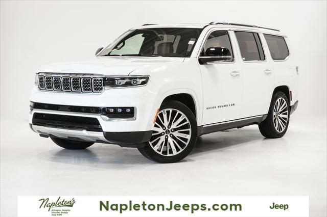 Photo of 2023 Bright White Clearcoat Jeep Grand Wagoneer