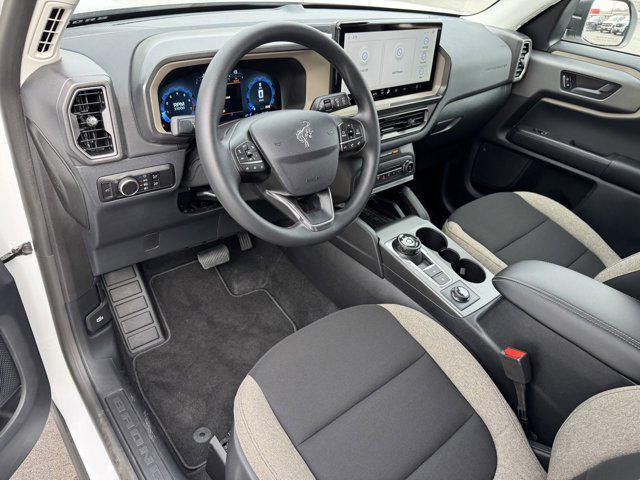 Photo of 2025 White Ford Bronco Sport