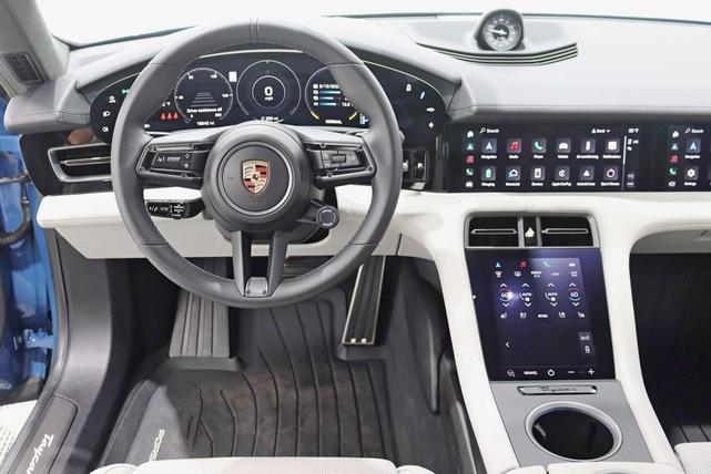 Photo of 2022 Neptune Blue Porsche Taycan