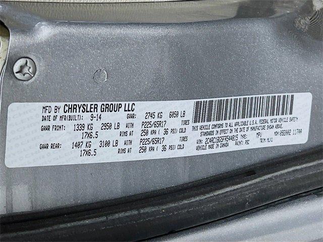 Photo of 2015 Billet Silver Metallic Clearcoat Chrysler Town & Country
