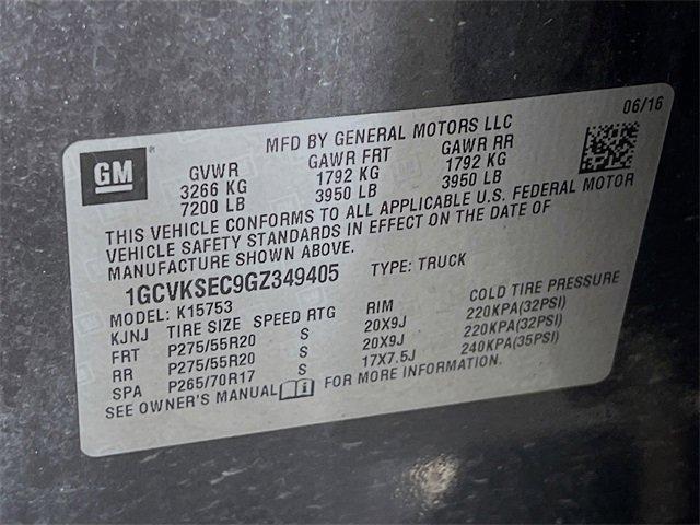 Photo of 2016 Tungsten Metallic Chevrolet Silverado 1500