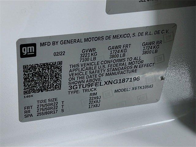Photo of 2022 White Frost Tri-Coat GMC Sierra 1500 Limited