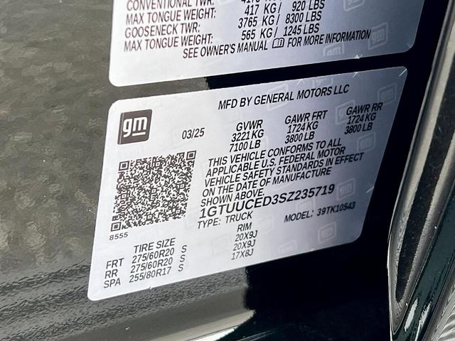 Photo of 2025 Black GMC Sierra 1500