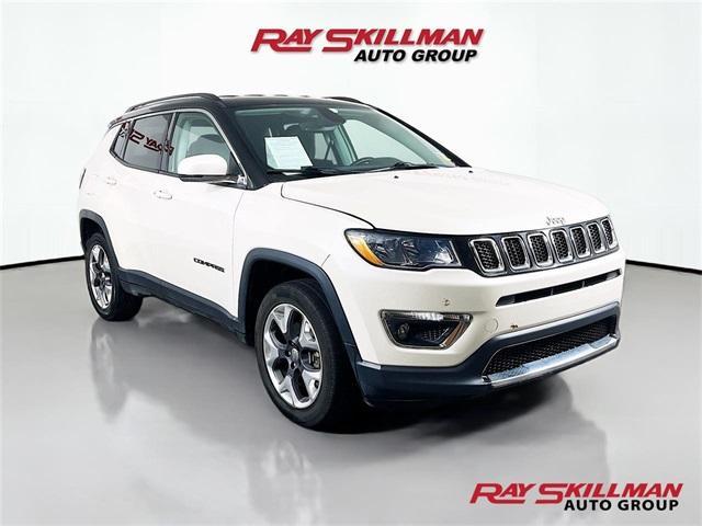 Photo of 2020 Pearl White Tri-Coat Jeep Compass