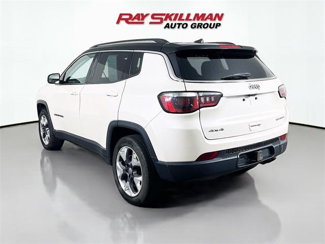Photo of 2020 Pearl White Tri-Coat Jeep Compass