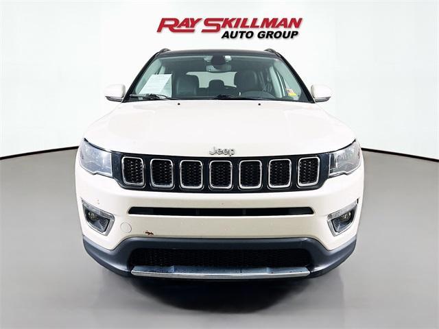 Photo of 2020 Pearl White Tri-Coat Jeep Compass