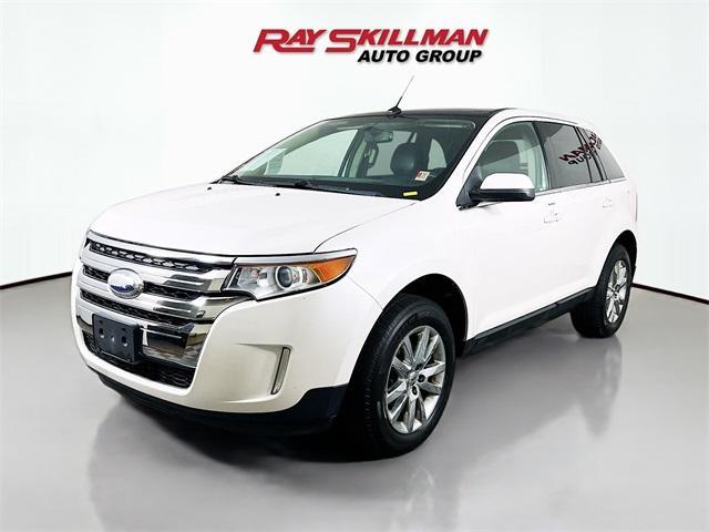 Photo of 2014 White Platinum Tri-Coat Metallic Ford Edge