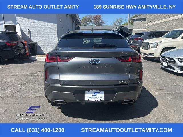 Photo of 2022 Graphite Shadow INFINITI QX55