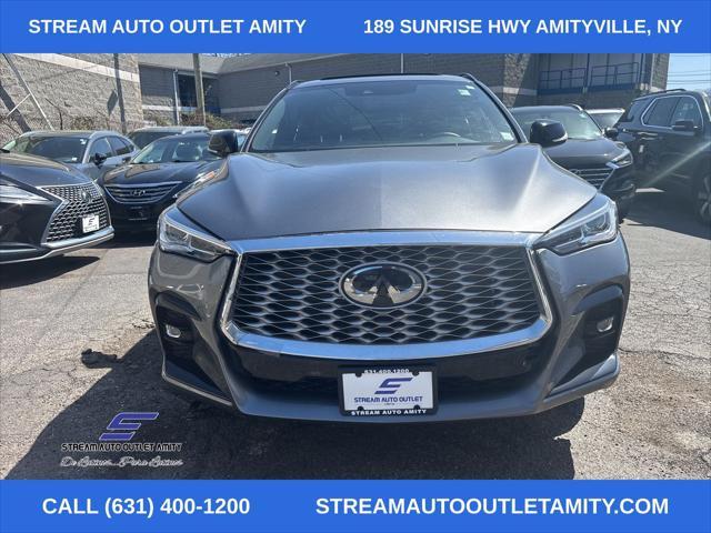 Photo of 2022 Graphite Shadow INFINITI QX55