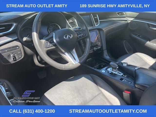 Photo of 2022 Graphite Shadow INFINITI QX55