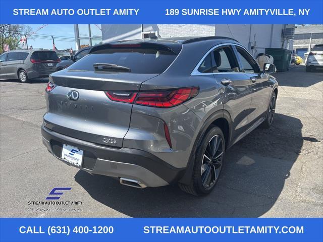 Photo of 2022 Graphite Shadow INFINITI QX55