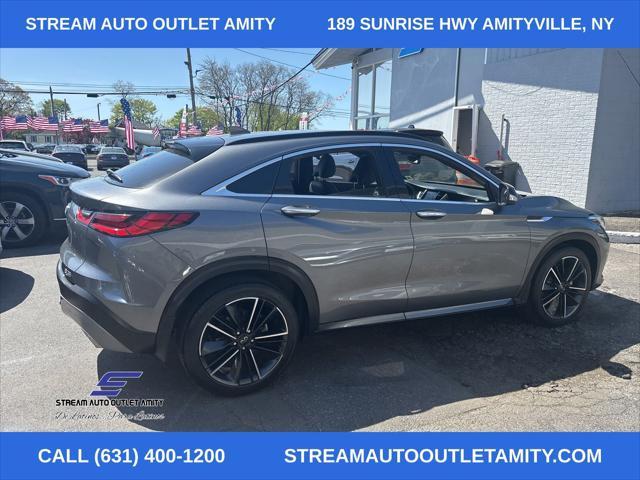 Photo of 2022 Graphite Shadow INFINITI QX55