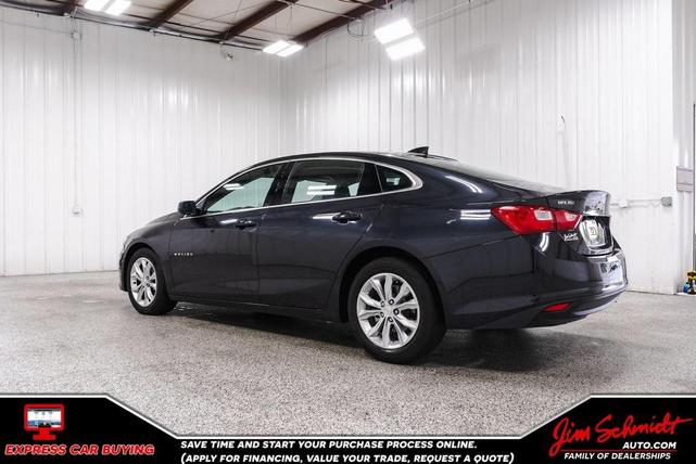 Photo of 2023 Dark Ash Metallic Chevrolet Malibu