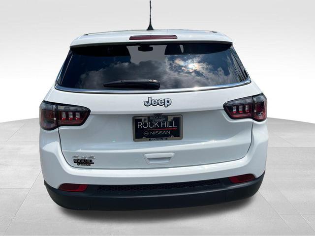 Photo of 2024 Bright White Clearcoat Jeep Compass