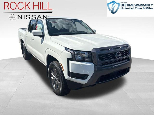 Photo of 2025 Glacier White Nissan Frontier