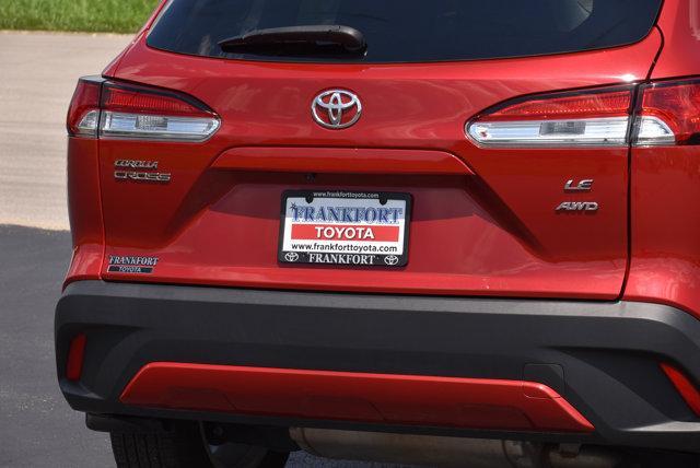 Photo of 2022 Barcelona Red Toyota Corolla Cross