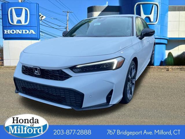 Photo of 2026 Platinum White Pearl Honda Civic Hybrid