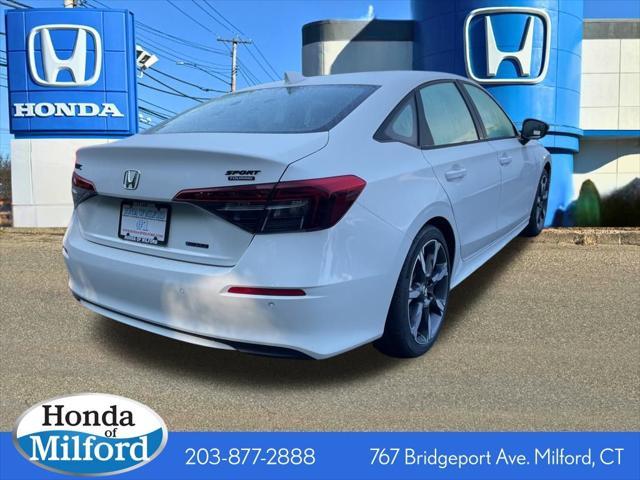 Photo of 2026 Platinum White Pearl Honda Civic Hybrid