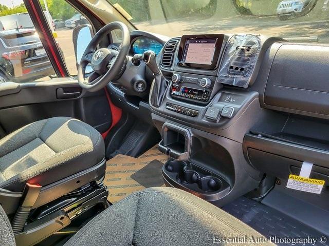 Photo of 2025 Flame Red Clearcoat RAM ProMaster 1500