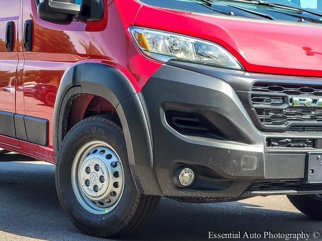 Photo of 2025 Flame Red Clearcoat RAM ProMaster 1500