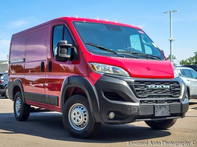 Photo of 2025 Flame Red Clearcoat RAM ProMaster 1500