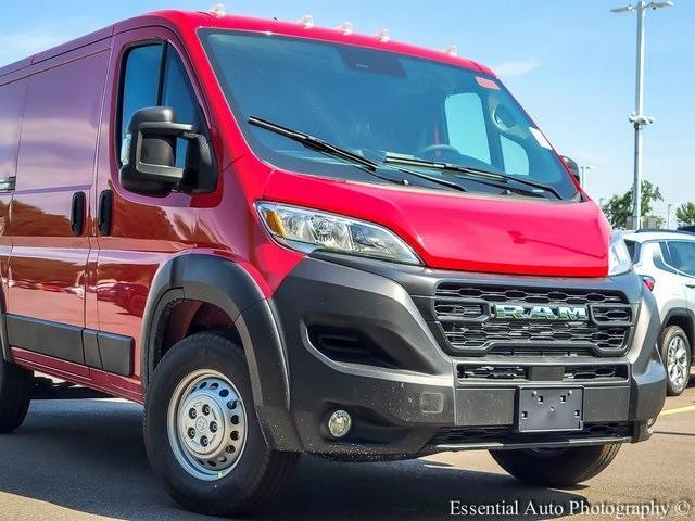 Photo of 2025 Flame Red Clearcoat RAM ProMaster 1500