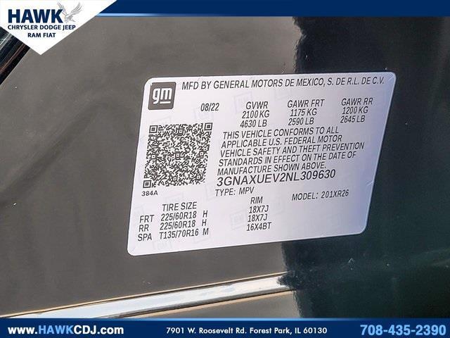 Photo of 2022 Mosaic Black Metallic Chevrolet Equinox