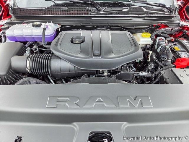 Photo of 2025 Flame Red Clearcoat RAM 1500
