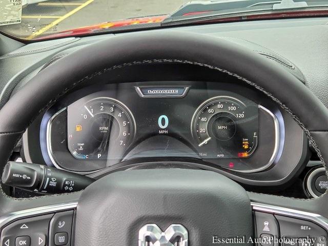 Photo of 2025 Flame Red Clearcoat RAM 1500