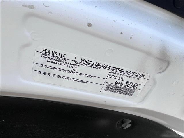 Photo of 2021 Bright White Clearcoat RAM 1500
