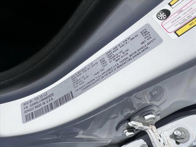 Photo of 2021 Bright White Clearcoat RAM 1500