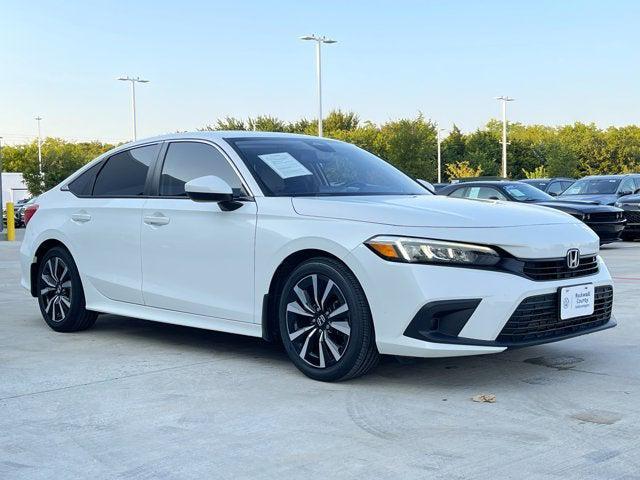 Photo of 2022 Platinum White Pearl Honda Civic