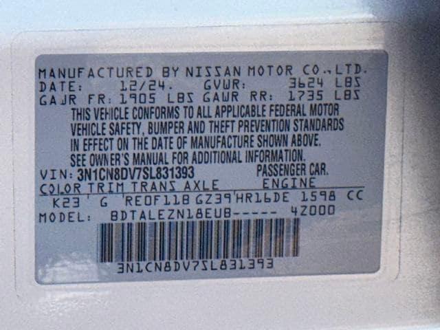 Photo of 2025 Brilliant Silver Metallic Nissan Versa