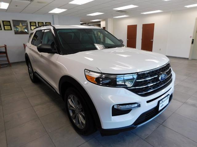 Photo of 2023 STAR WHITE MET TRI-COAT Ford Explorer