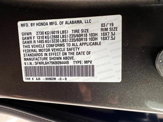 Photo of 2019 Gray Honda Odyssey