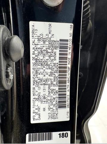 Photo of 2014 Black Toyota Tacoma