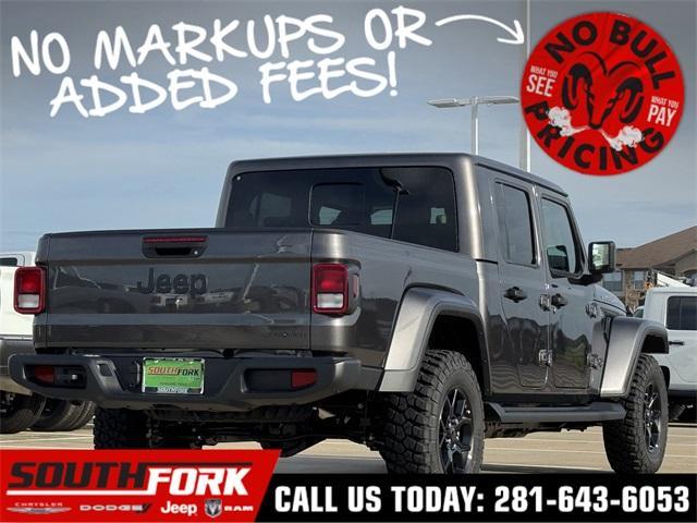 Photo of 2025 Granite Crystal Clearcoat Metallic Jeep Gladiator