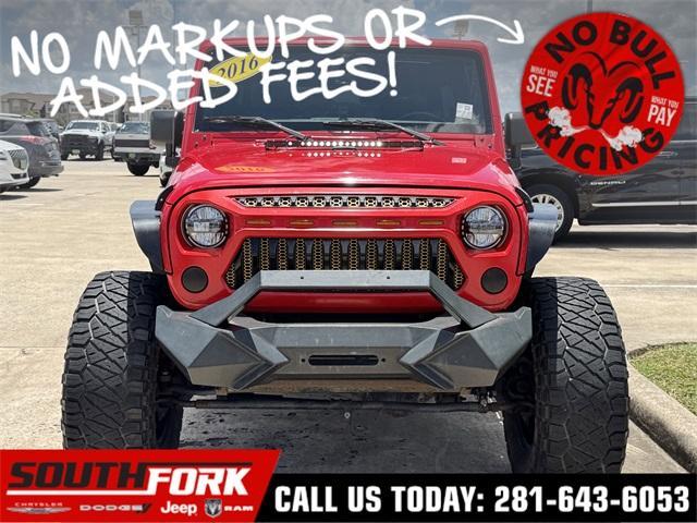 Photo of 2016 Firecracker Red Clearcoat Jeep Wrangler Unlimited