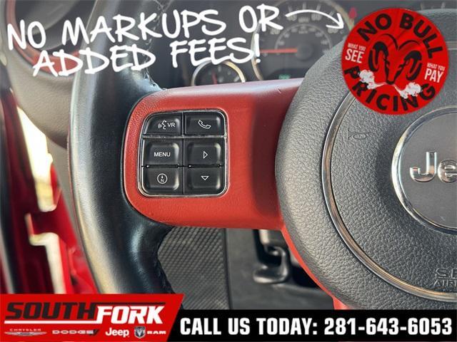 Photo of 2016 Firecracker Red Clearcoat Jeep Wrangler Unlimited