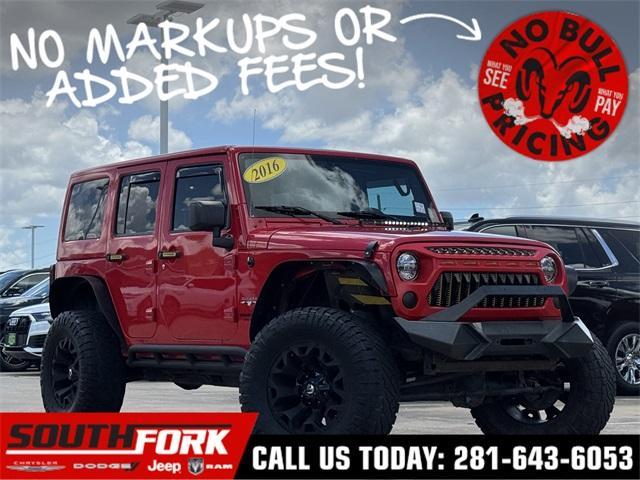 Photo of 2016 Firecracker Red Clearcoat Jeep Wrangler Unlimited