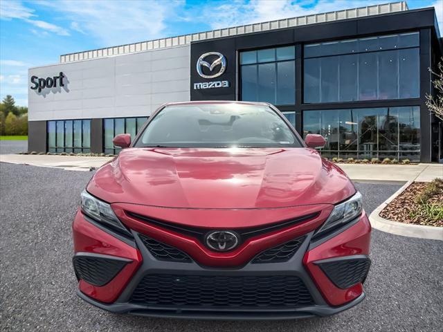 Photo of 2023 Supersonic Red Toyota Camry